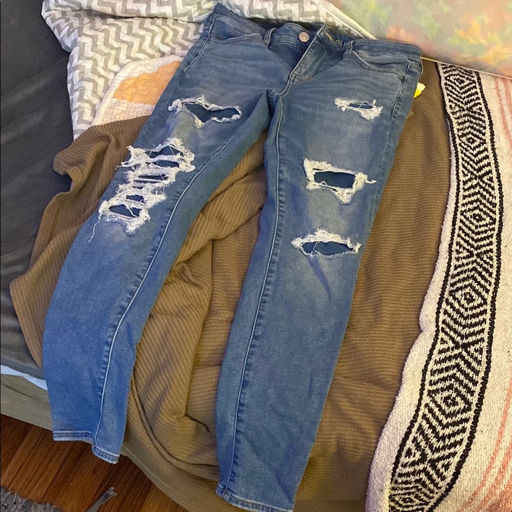 American Eagle Outfitters Classic Blue Denim